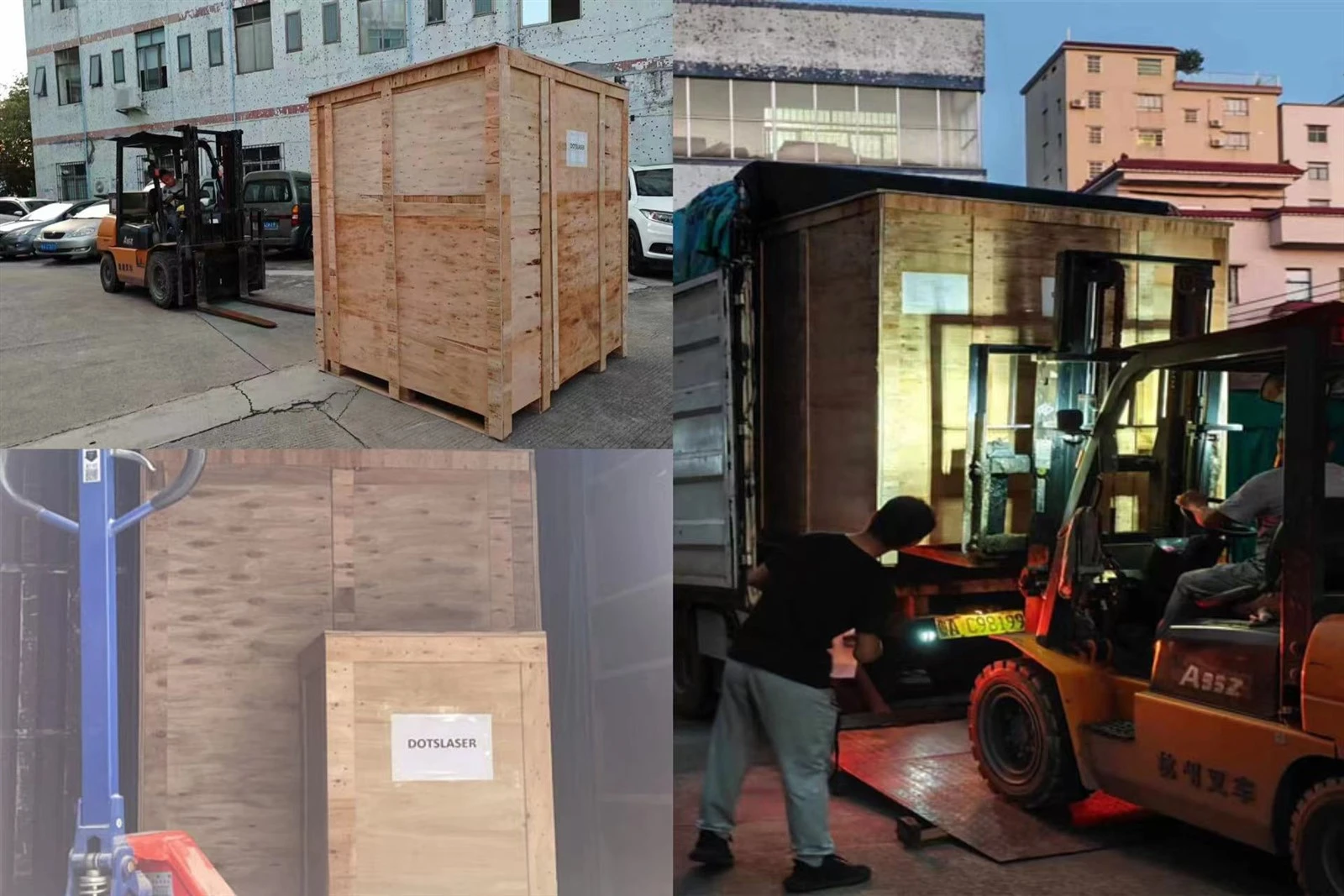 Fiber laser marker shipment